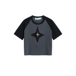 OR American fashion design short-sleeved T-shirt