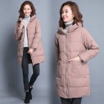 2023 winter cotton coat/cotton coat double pocket zipper trend stitching temperament fashion casual Korean version