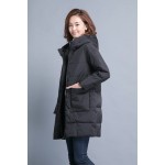 2023 winter cotton coat/cotton coat double pocket zipper trend stitching temperament fashion casual Korean version