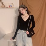 Classic sweater T-shirt new product student college women's high street small clothes sweater sweater outer loose