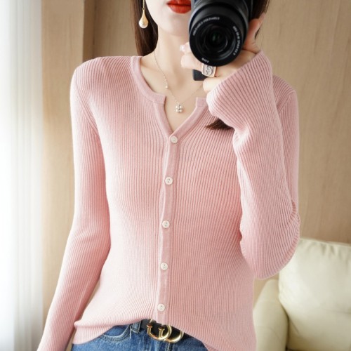 Autumn and winter bottoming trend 2022 casual trendy brand new knitted women's tops clothes sweaters loose spring and autumn Korean version