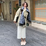 [New model] Double-sided woolen coat short 2C012-A379P295K448