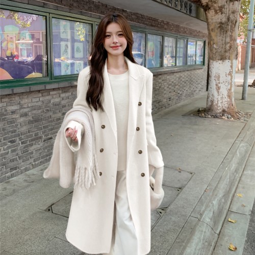 [In stock] Hand-stitched double-sided wool coat Zhebao B252-D2180-P255-K388 in stock