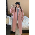 Spot double-sided cotton wool coat + buyer show 119-093-P275K398