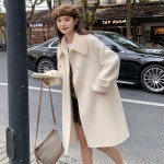 70 wool double-sided woolen 23 winter new double-sided woolen coat 267-6188P300 control 418